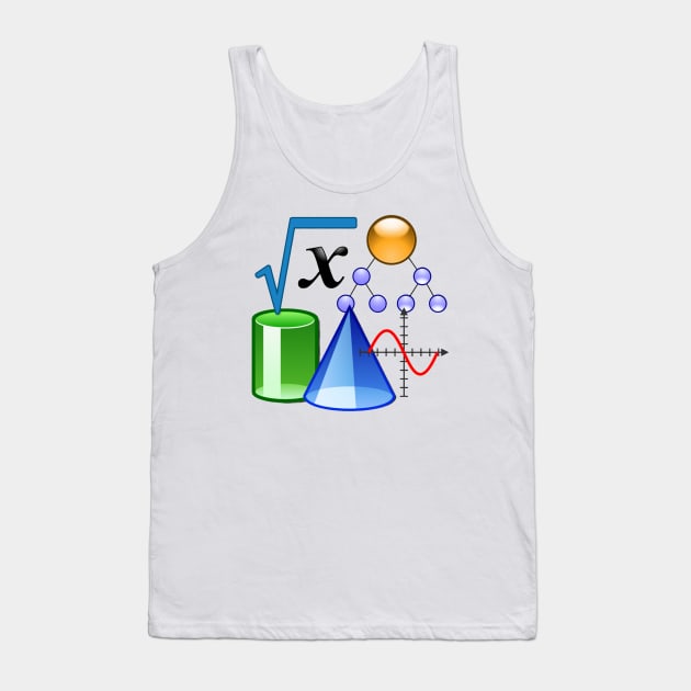 chemistry math Tank Top by 1001 Artwork